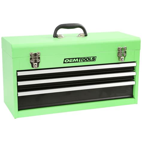 craftsman 20 inch steel tool box|20 inch 3 drawer toolbox.